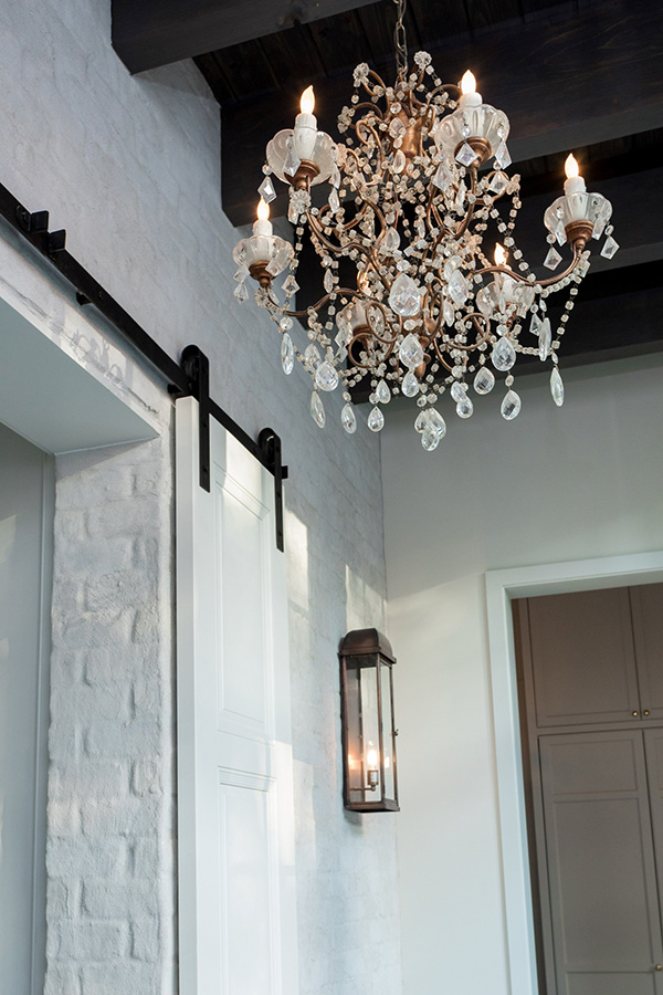 custom home, custom chandelier