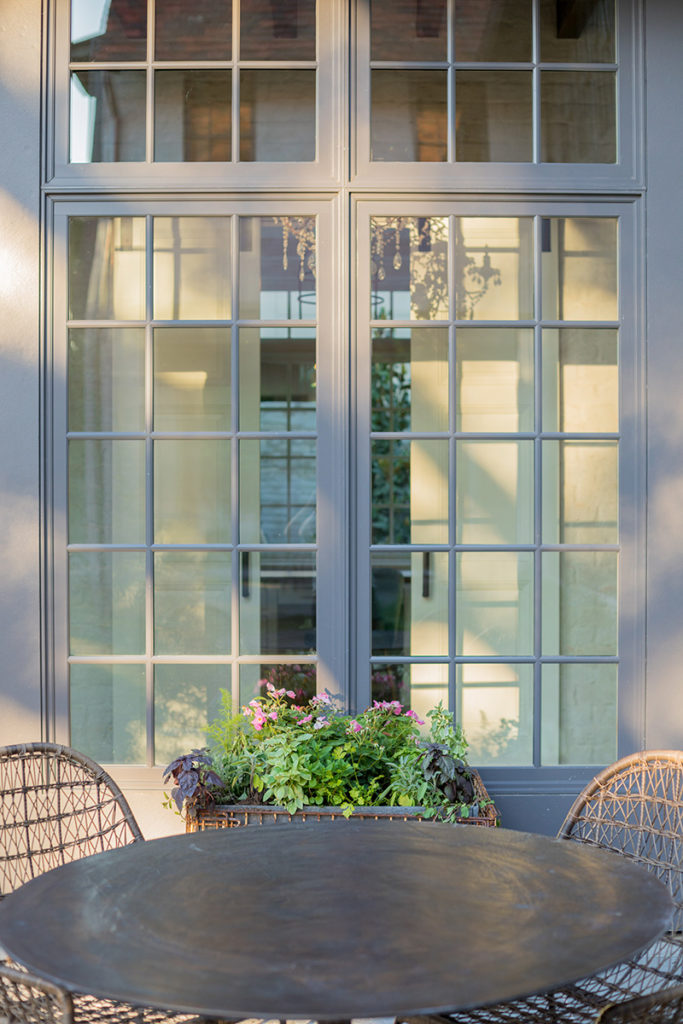 Mirador custom home design, outdoor area