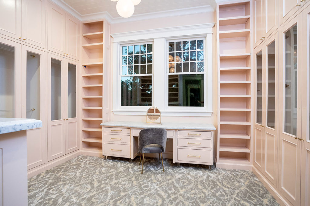 River Oaks Custom Home Primary Closet
