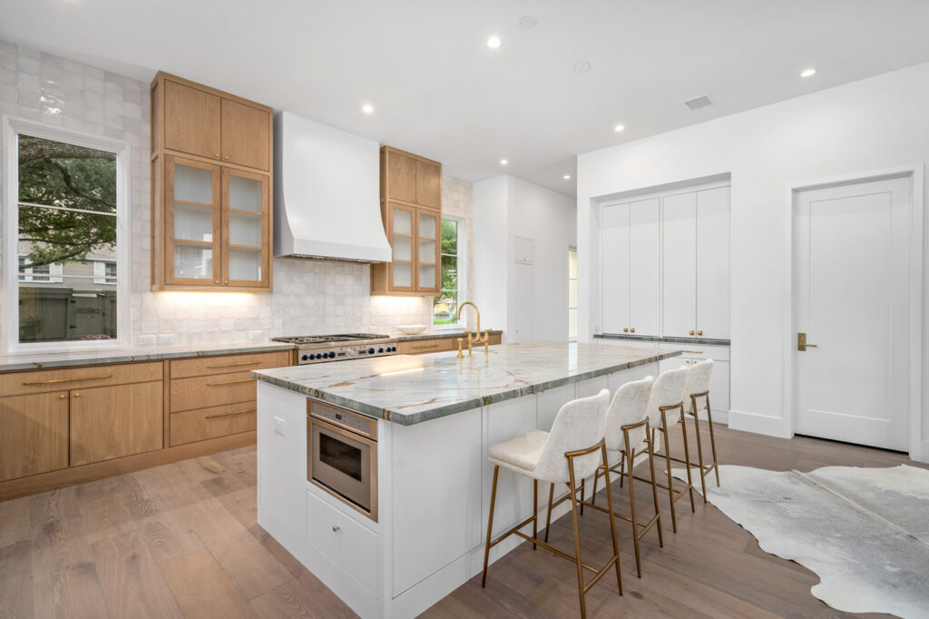 Chefs Kitchen with a Large Island