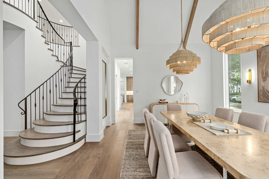 Dining Room and Bespoke Staircase
