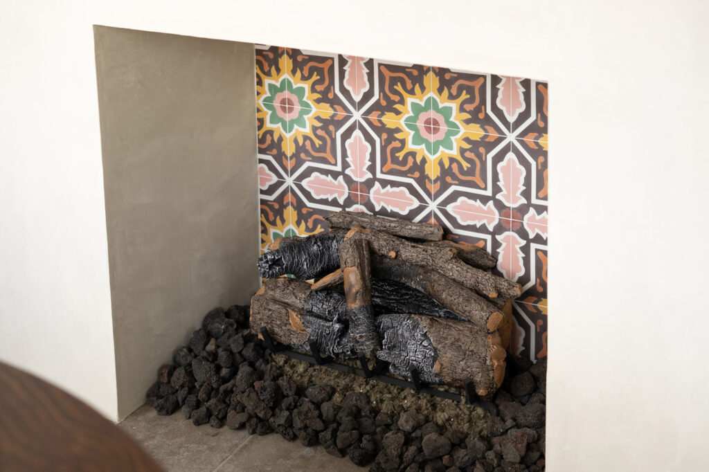 Custom Home Gas Fireplace